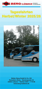 Der neue Tagesfahrten-Flyer